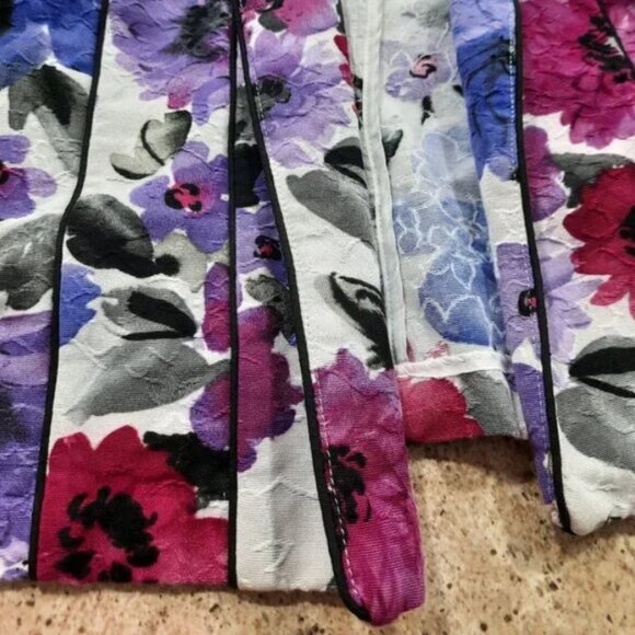 Vtg Y2K cotton blazer - Draper's & Damon's brand - Picture 7 of 11